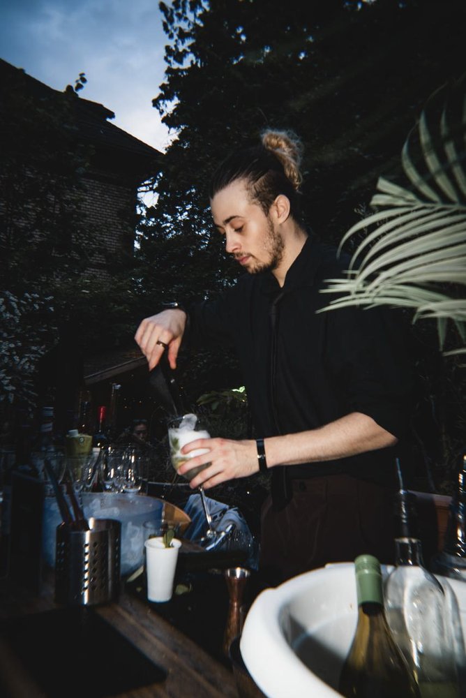 Pouring